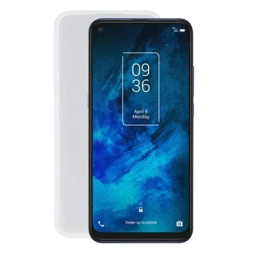 Funda Telefónica TPU para TCL 10 5G (Blanco Transparente)