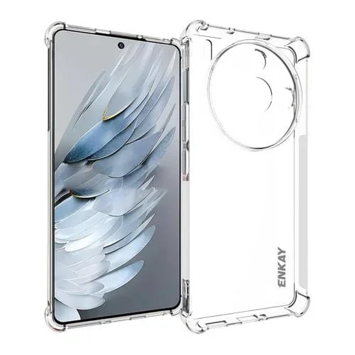 Funda TPU Clear para ZTE Nubia Z50S Pro Enkay Antideslizante y a Prueba de Golpes