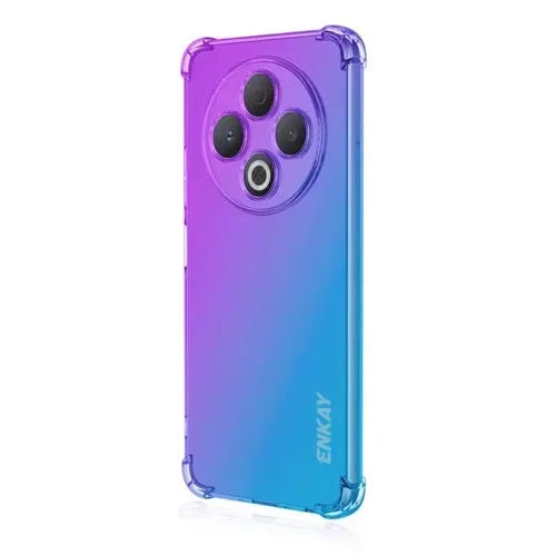 Funda TPU Enkay Hat-Prince Gradient Airbag para Tecno Spark 30 4G (Morado y Azul)