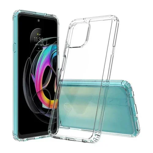 Funda TPU para Motorola Edge 20 Lite a Prueba de Golpes + Caja Acrílico (Transparente)