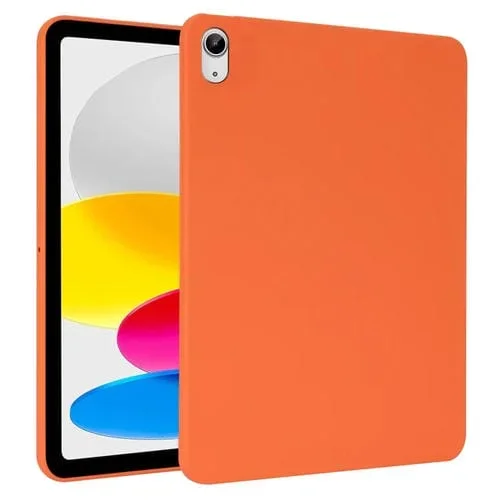 Funda TPU Suave con Aceite En Aerosol para iPad 2025/2022 (Naranja)