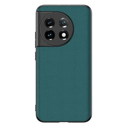 Funda Ultrafina de Piel de Cordero para OnePlus 11 Teléfono (Verde)
