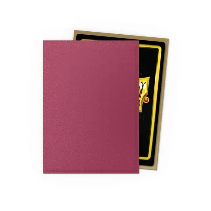Fundas standard 25th special edition: pomegranate/gold (100 unidades) – dragon shield