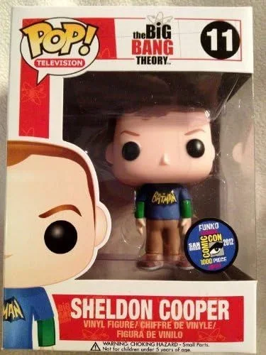 Funko – Figurine Big Bang Theory Sheldon Batman Pop 10cm – 0830395029146