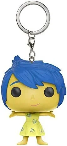 Funko – Inside out-Joy Llavero, Multicolor, 1, 11339-PDQ