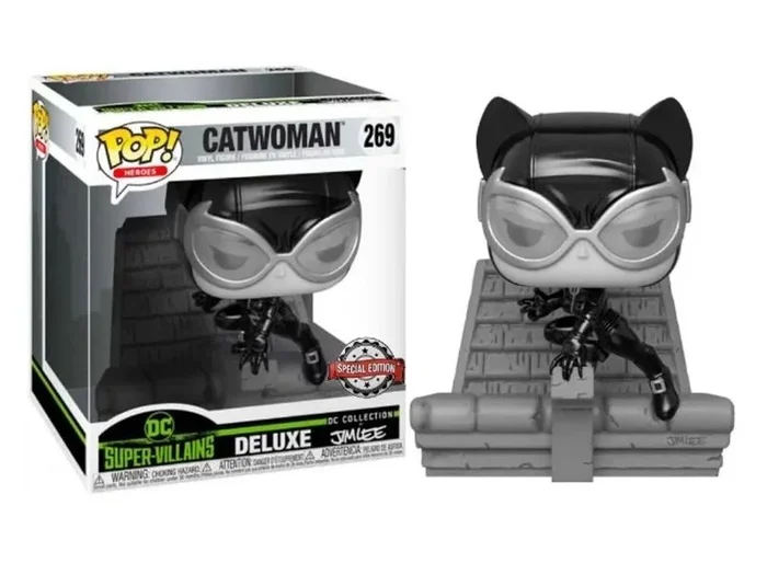 Funko DC – Pop Deluxe N° 269 – Catwoman Jim Lee EDICIÓN Especial