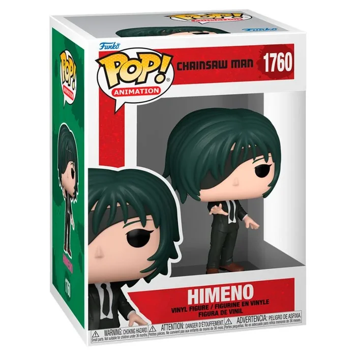 Funko Pop! Animation: CSM – Himeno – Chainsaw Man – Figura de Vinilo Coleccionable – Idea de Regalo – Mercancia Oficial – Juguetes para Niños y Adultos – Anime Fans – Muñeco para Coleccionistas