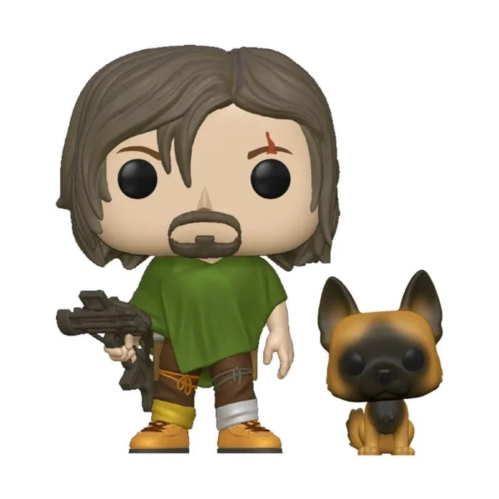 Funko pop buddy series tv the walking dead daryl con perro 57638 (preorder reserva ya)