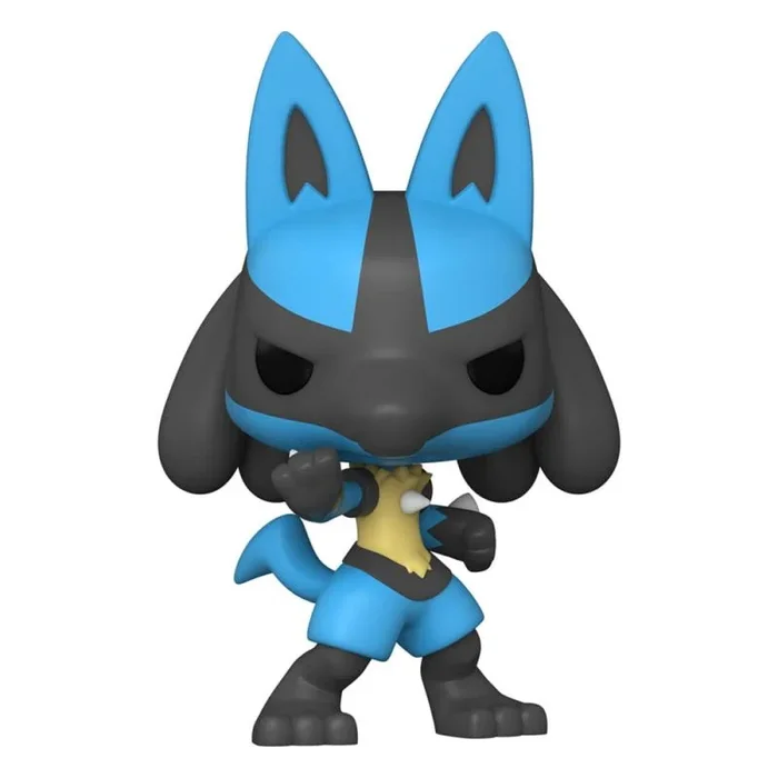 Funko Pop! Jumbo: Pokemon – Lucario – Figura de Vinilo Coleccionable – Idea de Regalo- Mercancia Oficial – Juguetes para Niños y Adultos – Video Games Fans – Muñeco para Coleccionistas y Exposición