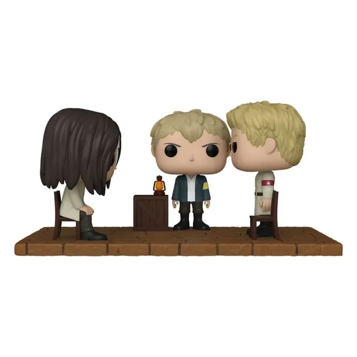 Funko Pop! Moment: Aot – Eren Jaeger Meets Reiner – Attack On Titan – Figura de Vinilo Coleccionable – Idea de Regalo- Mercancia Oficial – Juguetes para Niños y Adultos – Anime Fans