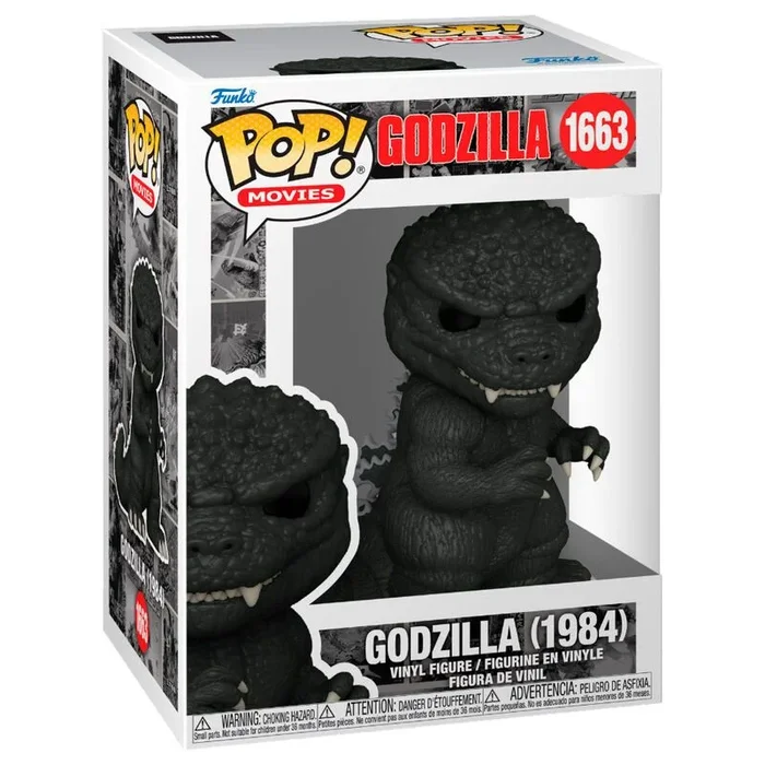 Funko Pop! Movies: Godzilla 70th – Godzilla 1984-1/6 de Probabilidades de Obtener la RARA Variante Chase – Figura de Vinilo Coleccionable – Idea de Regalo- Mercancia Oficial – Movies Fans