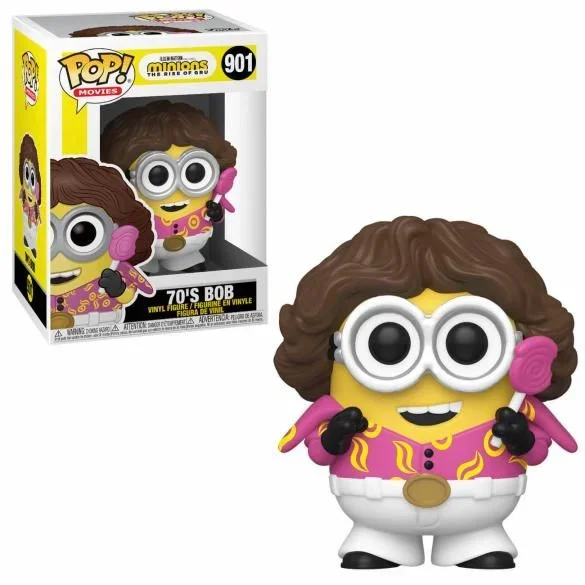 Funko pop movies minions 70´s bob nº 901 -caja original-