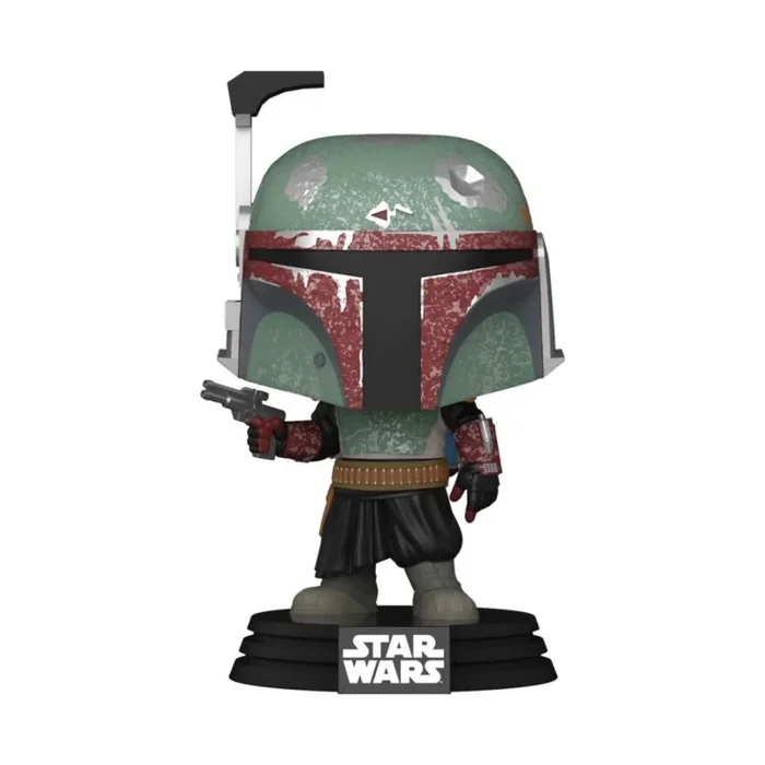Funko POP! Star Wars: Mandalorian – Boba Fett – The Mandalorian – Figuras Miniaturas Coleccionables Para Exhibición – Idea De Regalo – Mercancía Oficial – Juguetes Para Niños Y Adultos – Fans De TV