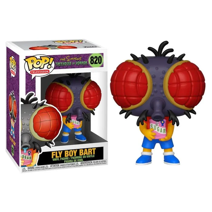 Funko pop the simpsons s3 casa del arbol de los horrores bart fly version mosca 39719