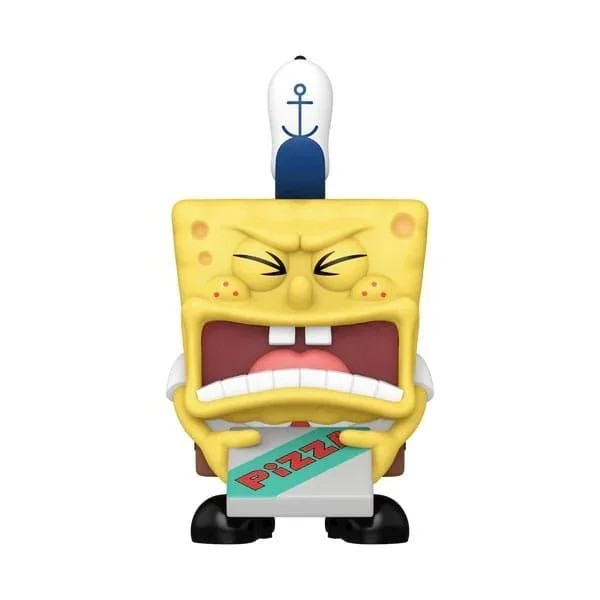 Funko Pop! TV: Spongebob Squarepants 25th – Spongebob with Pizza – Figura de Vinilo Coleccionable – Idea de Regalo- Mercancia Oficial – Juguetes para Niños y Adultos – TV Fans