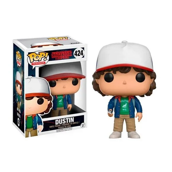 Funko Pop! Vinyl: Stranger Things: Dustin Henderson with Compass – Aka Desdentado – Figura de Vinilo Coleccionable – Idea de Regalo- Mercancia Oficial – Juguetes para Niños y Adultos – TV Fans