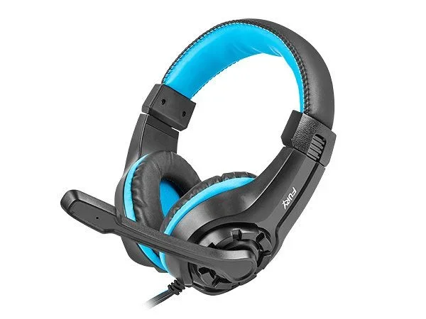 FURY Wildcat Auriculares Alámbrico Diadema Juego Negro, Azul