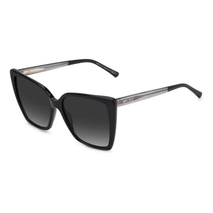 Gafas de Sol Jimmy Choo LESSIE/S 807 BLACK 56/18/145 Mujer