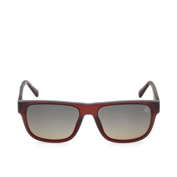 Gafas de Sol Timberland TB00025 67R matte dark red 56/17/145 Hombre
