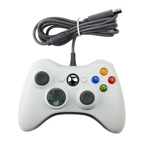 Gamepad Controlador con Cable USB 2.0 para Xbox360, Plug And Play, Longitud del Cable: 2.5 M