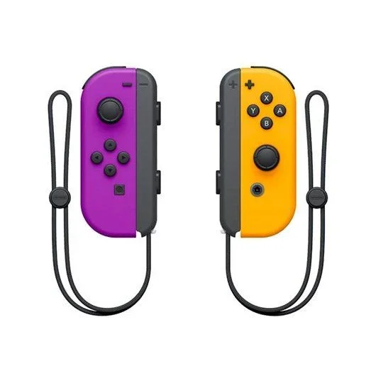Gamepad nintendo switch joy-con morado/naranja