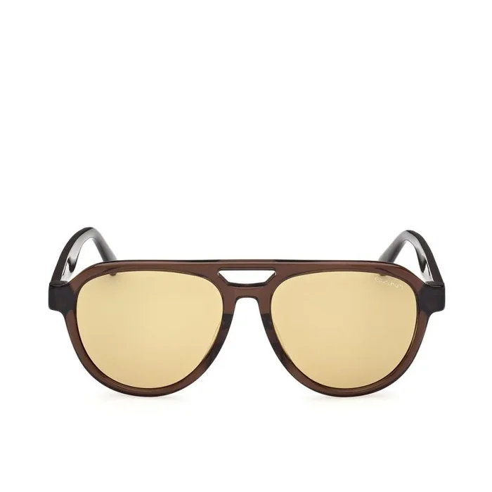 GANT GA00010 Gafas, Shiny Dark Brown, Regular Unisex Adulto