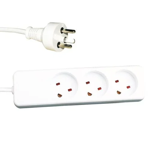 Garbot 24155123-1EE base múltiple 1 m 3 salidas AC Interior Blanco