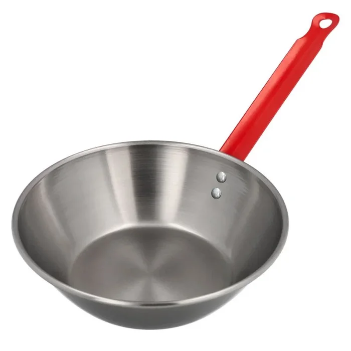 Garcima – Sartén Honda Pulida Con Mango 34 cm.