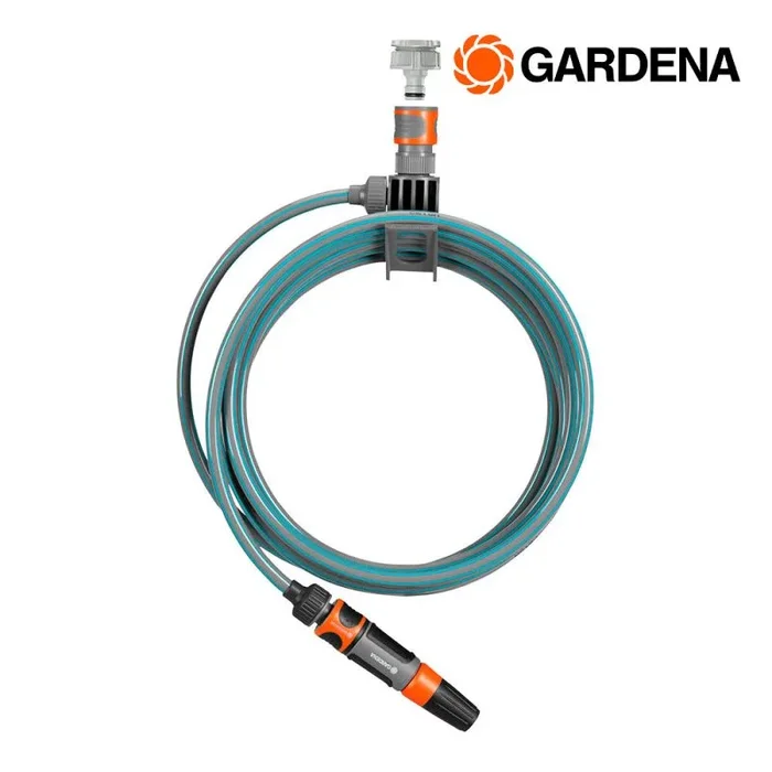 Gardena 18401-20 manguera de jardín 7,5 m Por encima del suelo Cian, Gris
