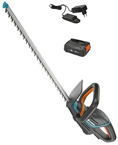 Gardena Set Ready-To-Use Cortasetos a batería ComfortCut 50/ 18V-P4A: Cortasetos con Mango ergonómico, protección antiimpactos, Peso reducido para un Mejor manejo, Incluye batería P4A 18V (14730-20)