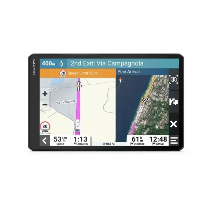Garmin 1095 navegador Fijo 25,6 cm (10.1″) TFT Pantalla táctil 554 g Negro