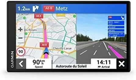 Garmin DriveSmart 76 navegador Fijo 17,8 cm (7″) TFT Pantalla táctil 239,6 g Negro