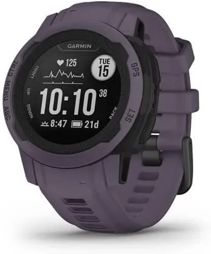 Garmin Instinct 2S 2,01 cm (0.79″) MIP 40 mm Digital 156 x 156 Pixeles Negro, Púrpura GPS (satélite)