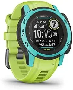 Garmin Instinct 2S Surf Edition 2,01 cm (0.79″) MIP 40 mm Digital 156 x 156 Pixeles Verde GPS (satélite)