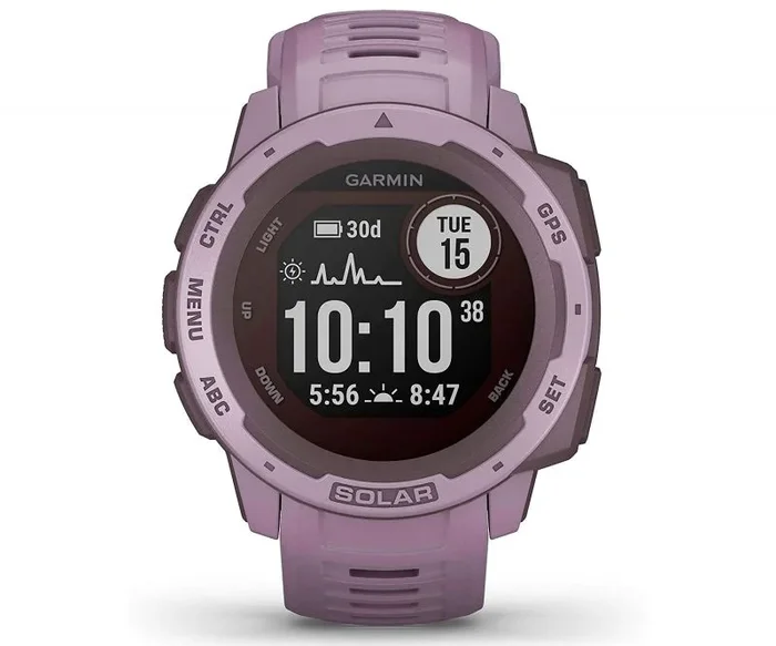 Garmin Instinct Solar MIP Digital 128 x 128 Pixeles Púrpura GPS (satélite)