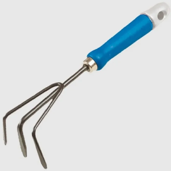 Garra para jardín Greenmill, 28 cm, herramienta de jardinería para cavar, airear y plantar, diseño ergonómico y resistente, ideal para todo tipo de suelos.