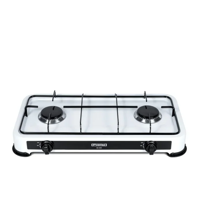 Gas cooker PROMIS KG200 WHITE WITHOUT REDUCER