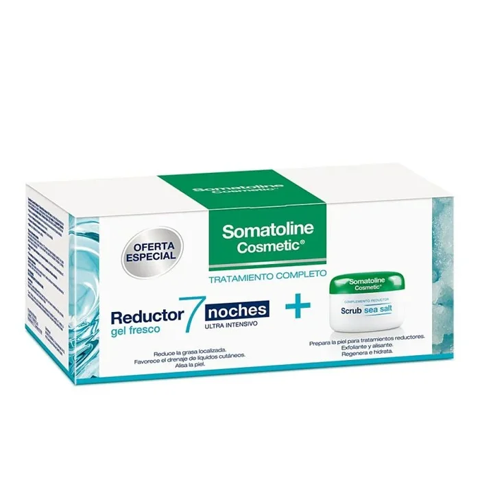 Gel reductor ultra intensivo 7 noches lote 2 pz