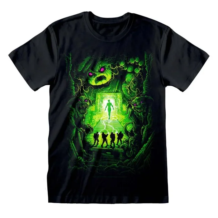 Ghostbusters – dan mumford (unisex black t-shirt) small