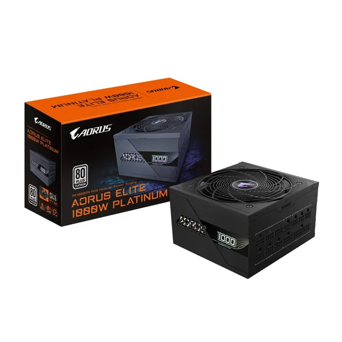 GIGABYTE AORUS ELITE P1000W unidad de fuente de alimentación 1000 W 20+4 pin ATX ATX Negro
