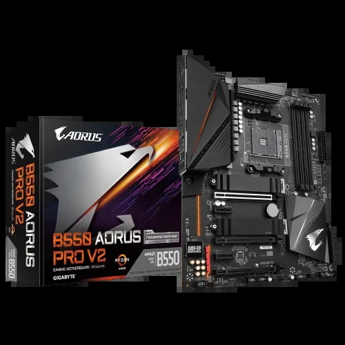 Gigabyte b550 aorus pro v2 placa base amd b550 zócalo am4 atx