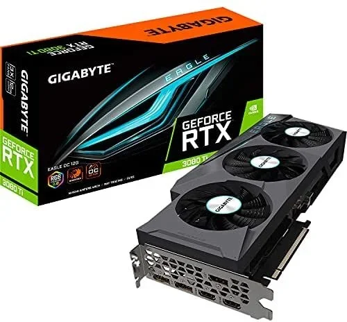 Gigabyte EAGLE GV-N308TEAGLE OC-12GD tarjeta gráfica NVIDIA GeForce RTX 3080 Ti 12 GB GDDR6X