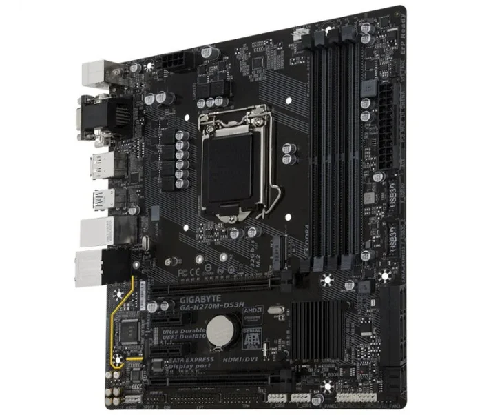 Gigabyte GA-H270M-DS3H placa base Intel® H270 LGA 1151 (Zócalo H4) micro ATX