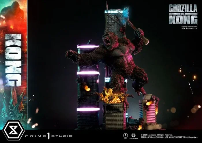 Godzilla vs. kong estatua kong final battle 80 cm