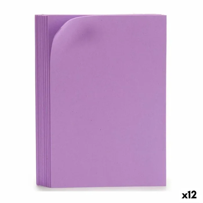 Goma eva violeta 65 x 0,2 x 45 cm (12 unidades)