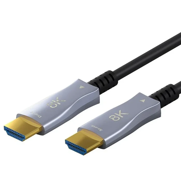 Goobay 65558 cable HDMI 40 m HDMI tipo A (Estándar) Negro, Gris
