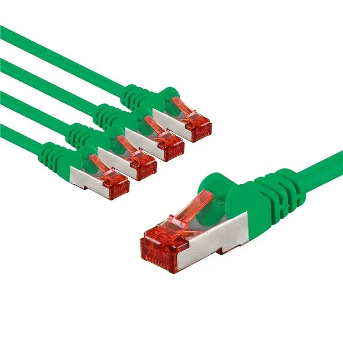 Goobay 66660 cable de red Verde 3 m Cat6 S/FTP (S-STP)