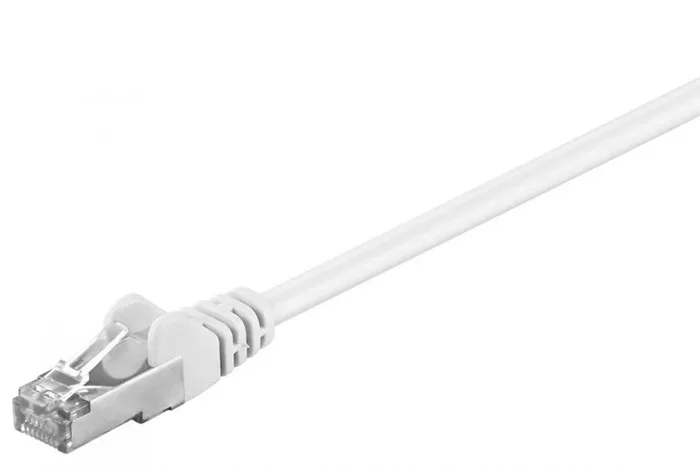 Goobay 93486 cable de red Blanco 5 m Cat5e SF/UTP (S-FTP)