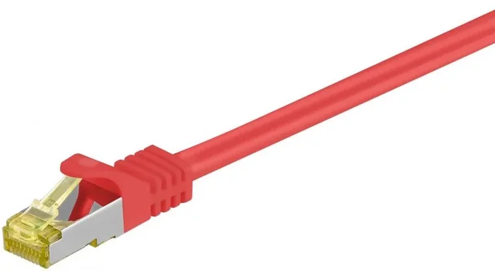 Goobay CAT 7, 5m cable de red Rojo Cat7 S/FTP (S-STP)