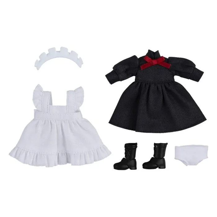 Good Smile Company Nendoroid Doll: Maid (Long Black) Conjunto de traje de trabajo